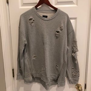 Joe's Distressed Sweatshirt